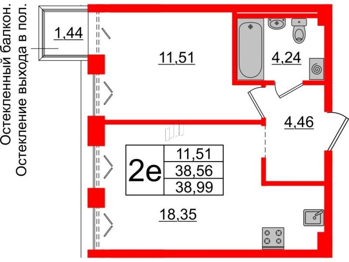 1к. квартира