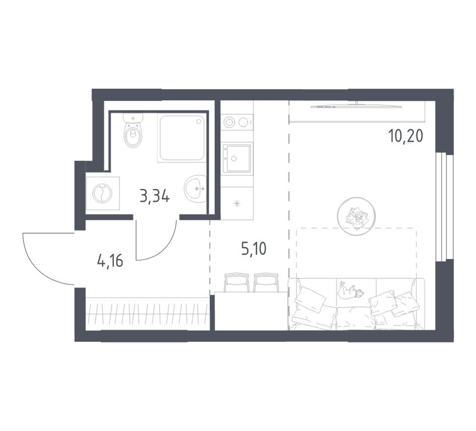 Студия-квартира
