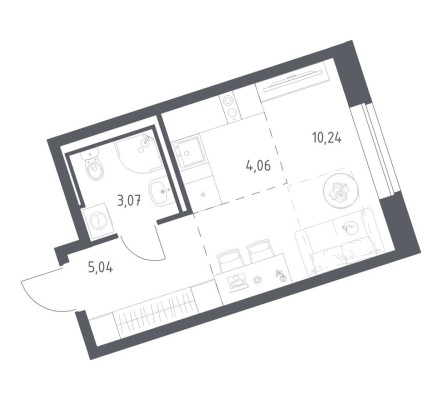 Студия-квартира