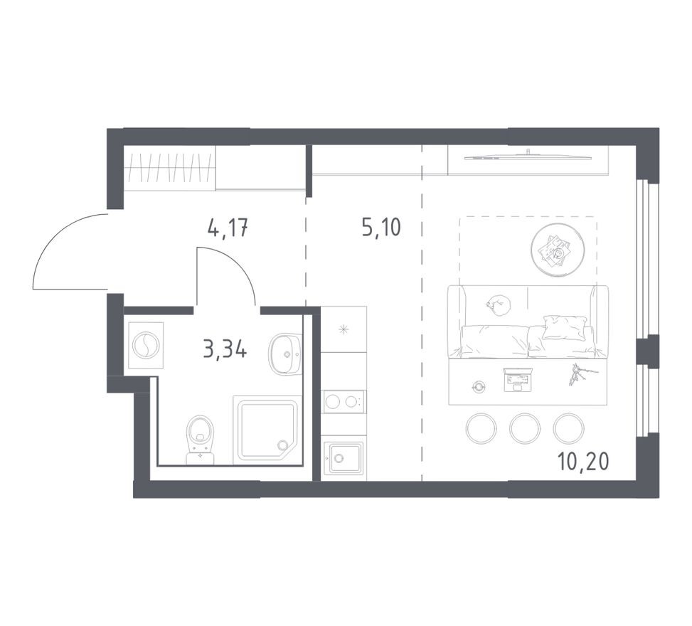 Студия-квартира