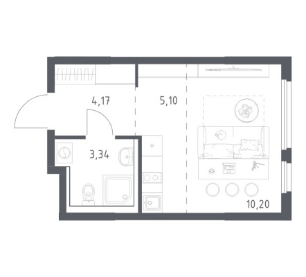 Студия-квартира