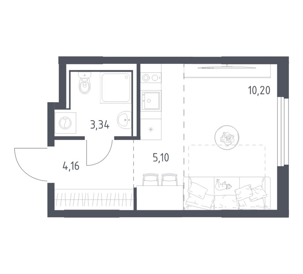 Студия-квартира