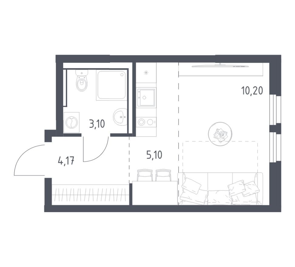 Студия-квартира