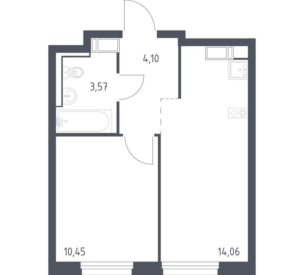 1к. квартира