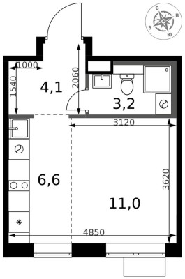 Студия-квартира