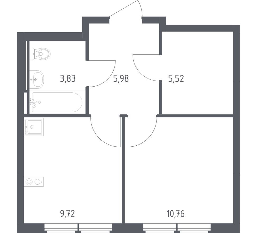 1к. квартира