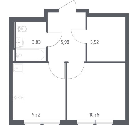 1к. квартира