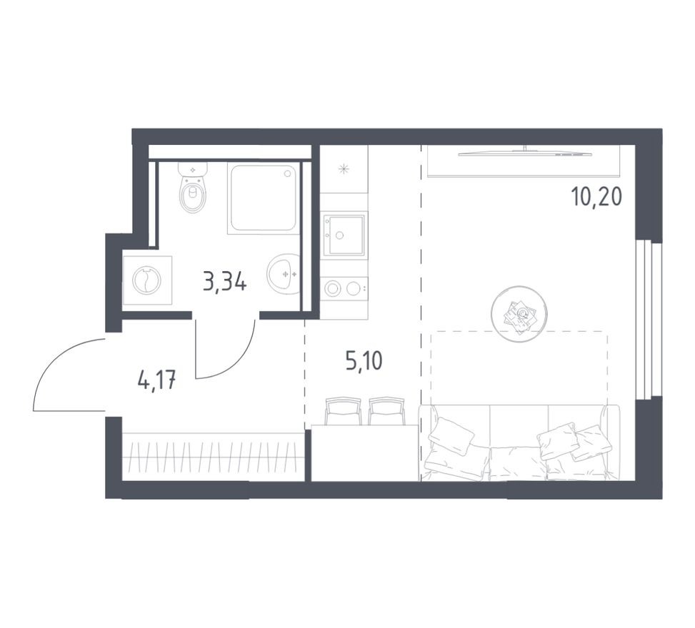 Студия-квартира