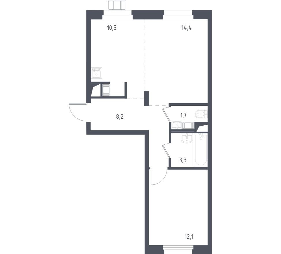 1к. квартира