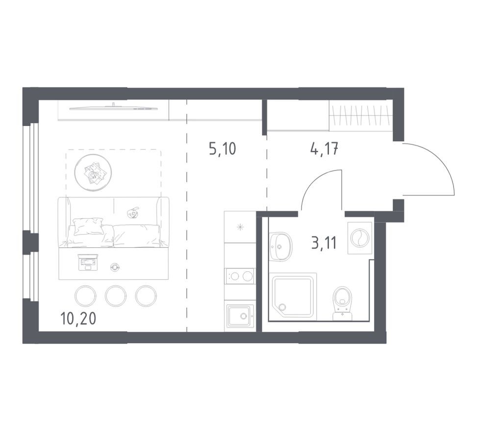 Студия-квартира