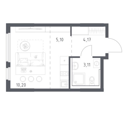 Студия-квартира