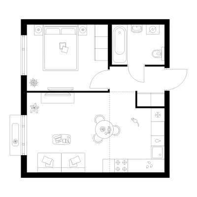 1к. квартира