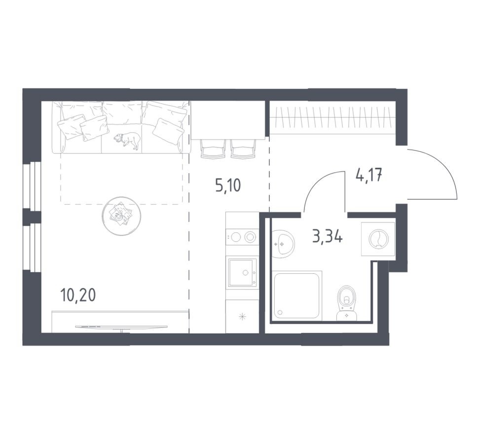 Студия-квартира