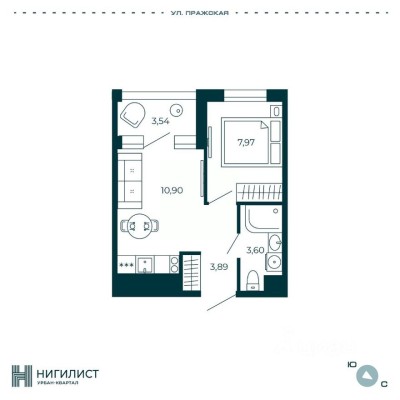 1к. квартира