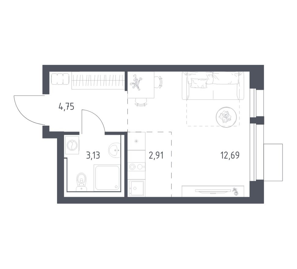 Студия-квартира