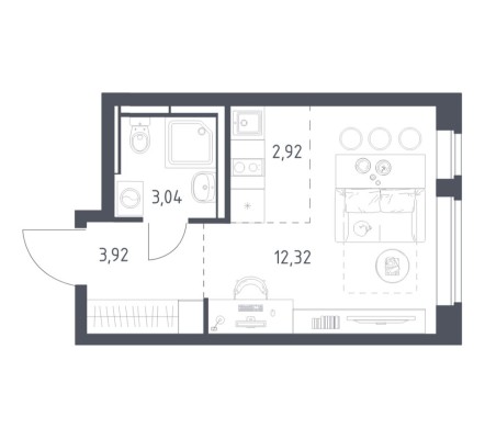Студия-квартира