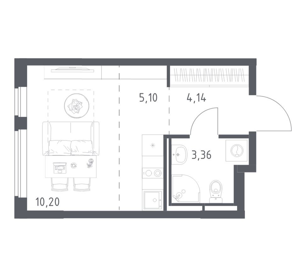 Студия-квартира