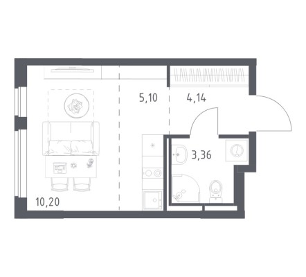 Студия-квартира