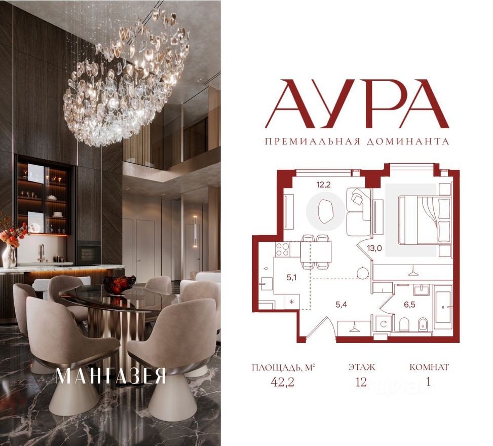 1к. квартира