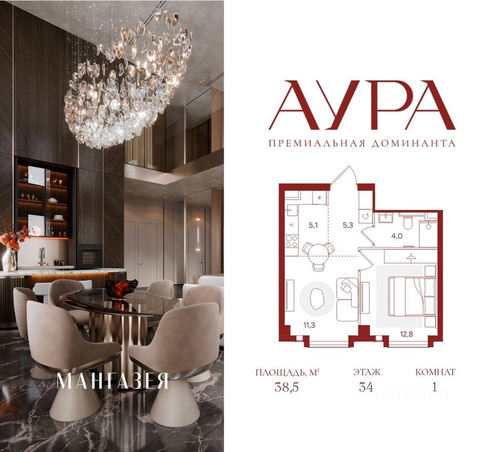 1к. квартира