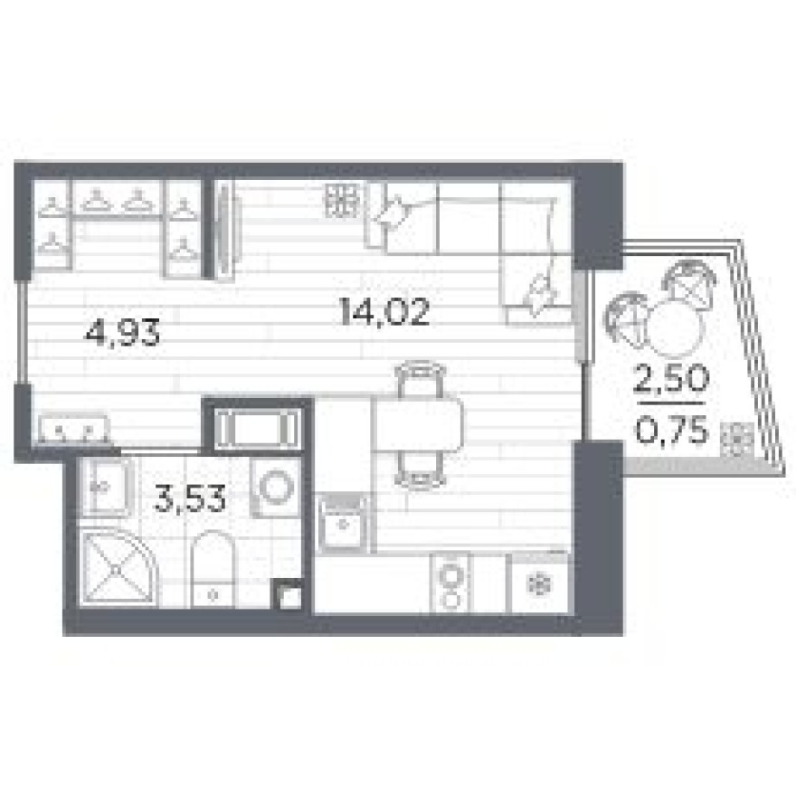 Студия-квартира