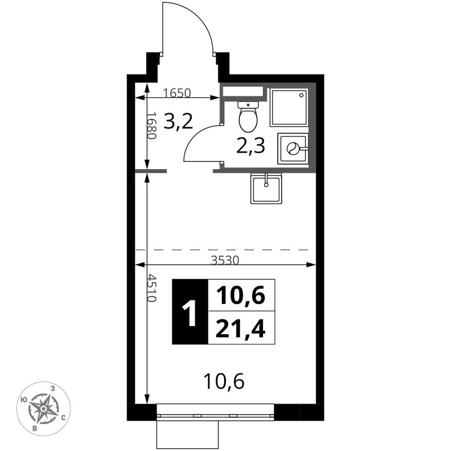 Студия-квартира