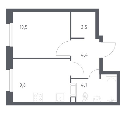 1к. квартира