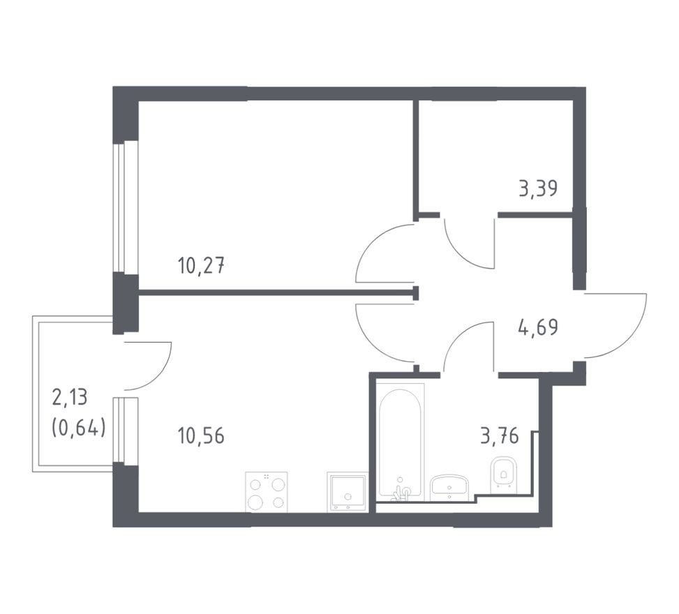 1к. квартира
