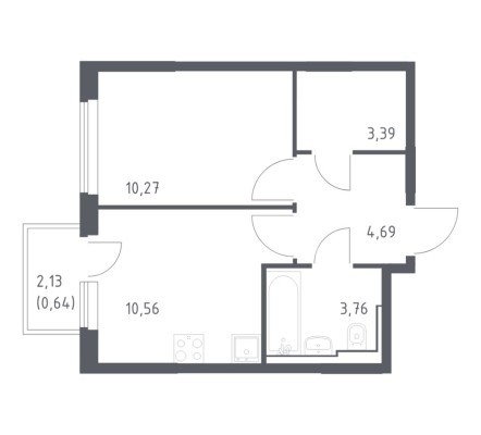1к. квартира
