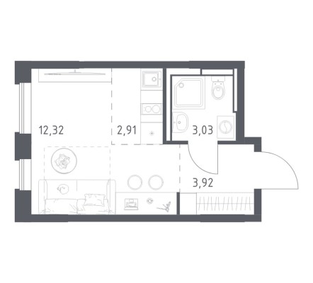 Студия-квартира