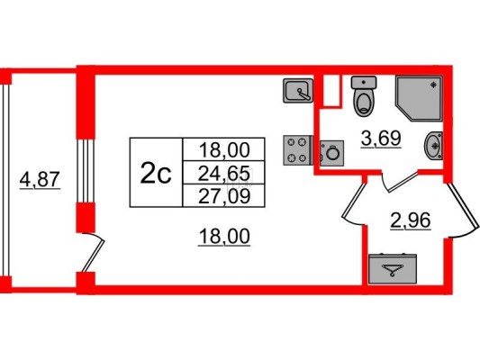 Студия-квартира