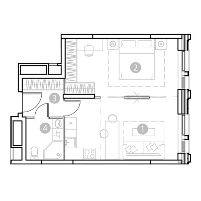 2к. апартаменты