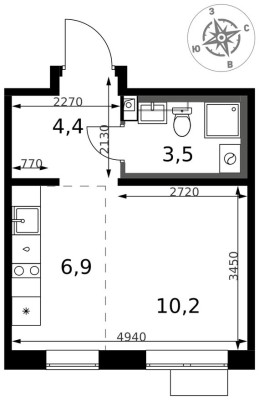 Студия-квартира