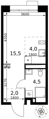 Студия-квартира