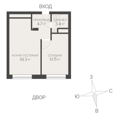 2к. квартира