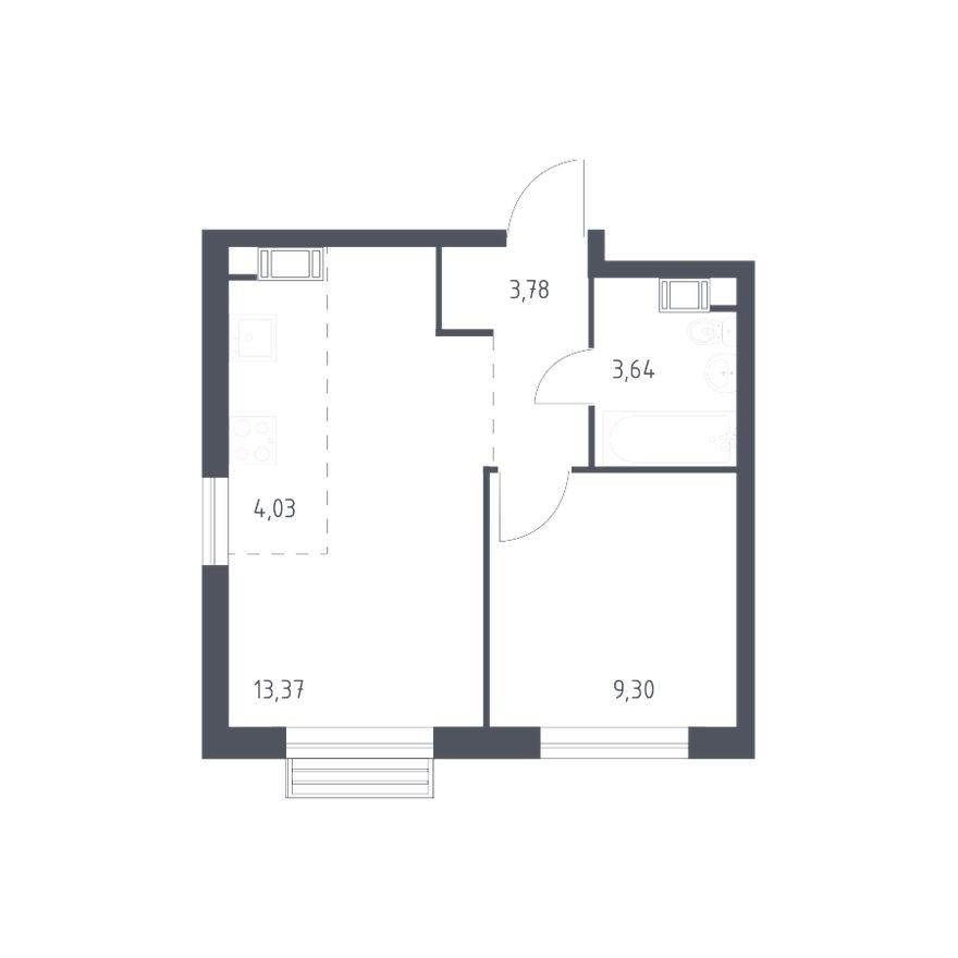 1к. квартира