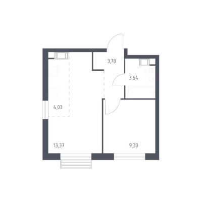 1к. квартира