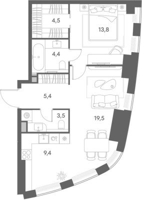 1к. квартира