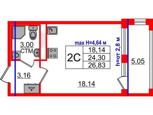 Студия-квартира