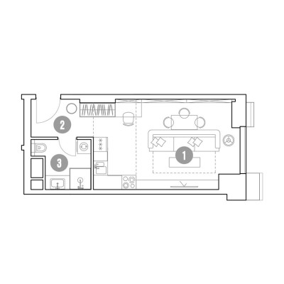 1к. апартаменты