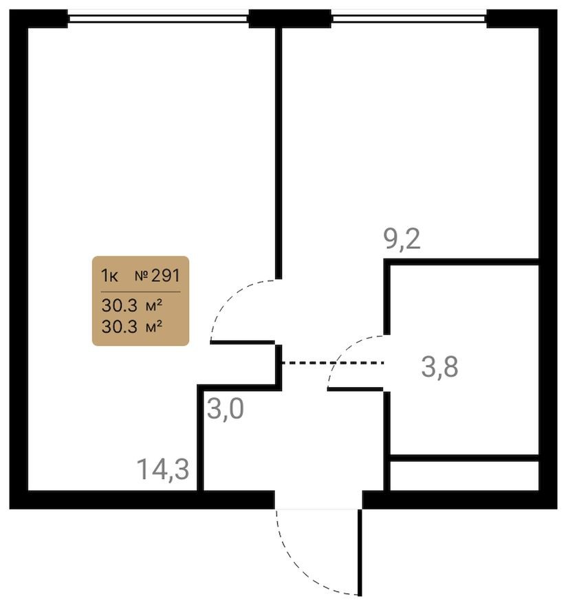 1к. квартира
