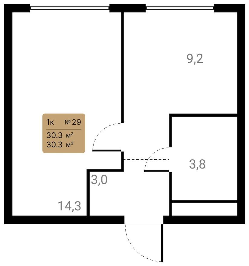 1к. квартира