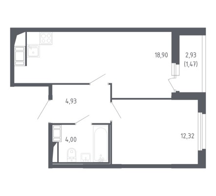 1к. квартира