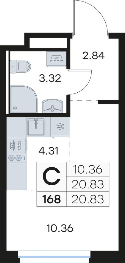 Студия-квартира