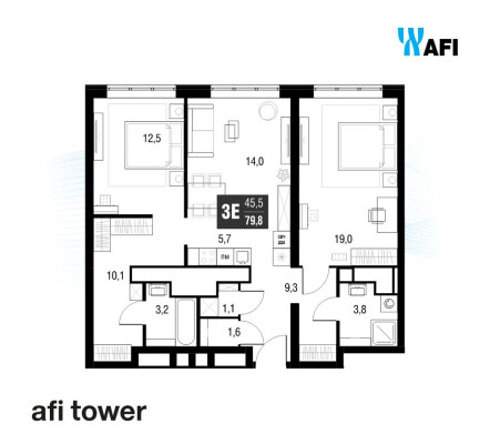 3к. квартира