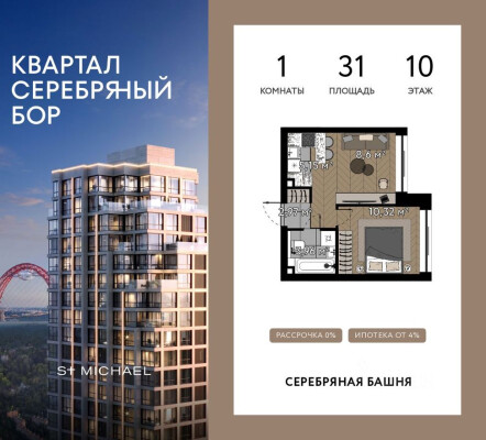 1к. квартира