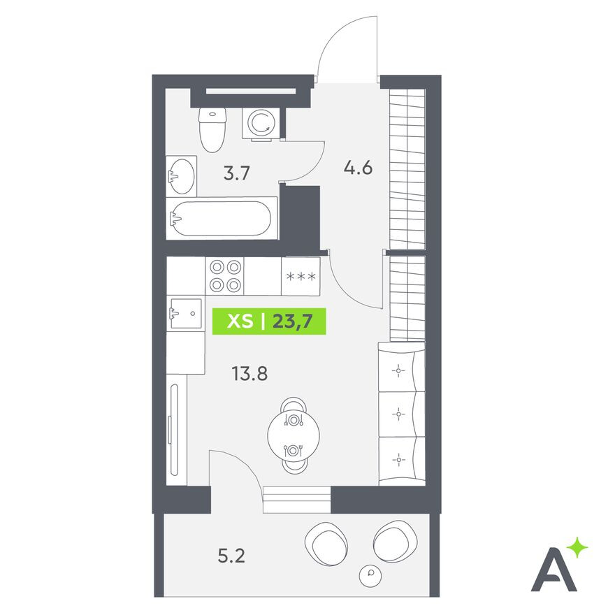 Студия-квартира