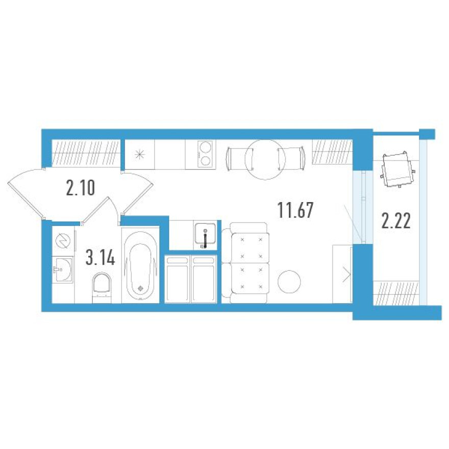 Студия-квартира
