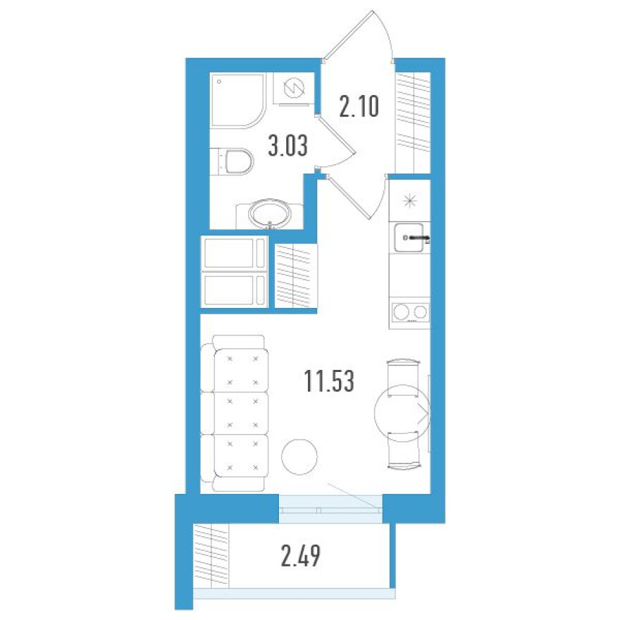 Студия-квартира