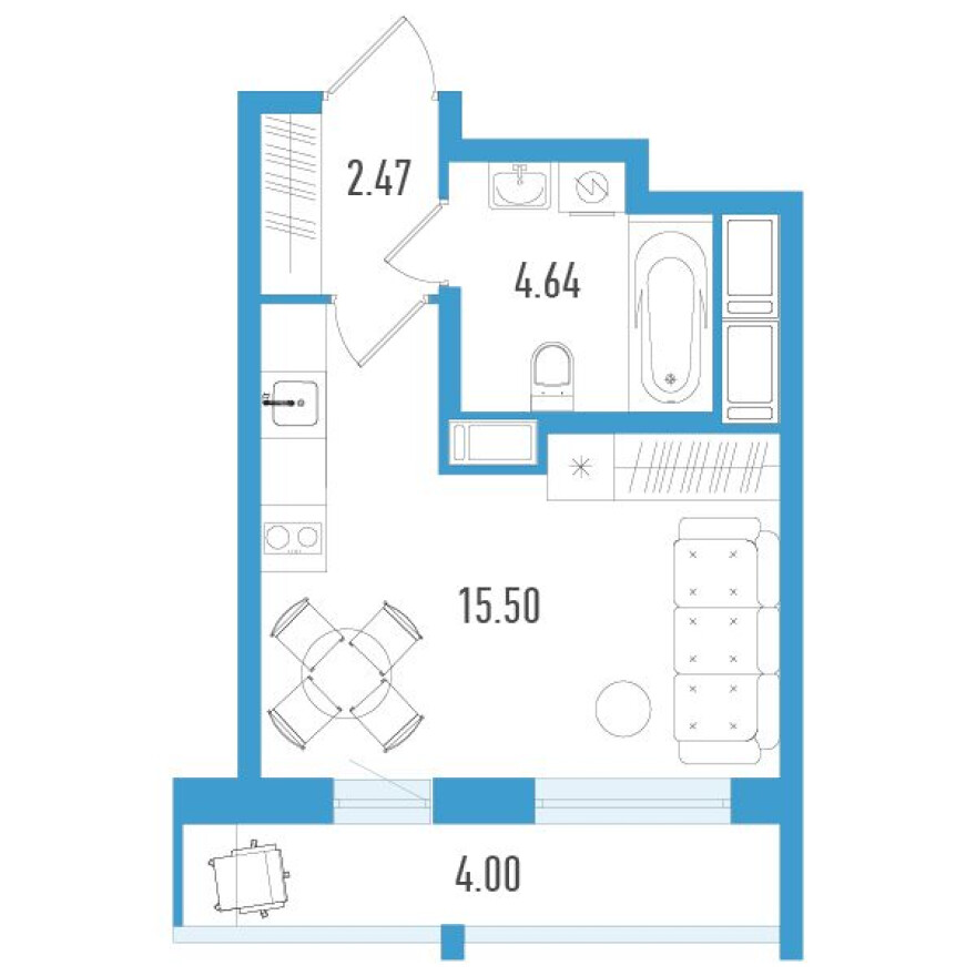Студия-квартира